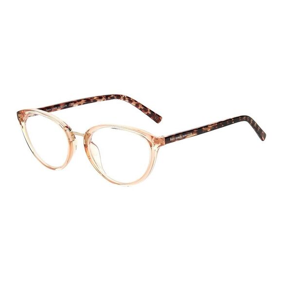 Kate Spade Emilia Cat Eye Reading Glasses Crystal Beige/Demo Lens - Picture 11 of 15